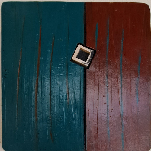 Click to view detail for RC-049 Ceramic Wall Relief, Square Tile 12x12 $330